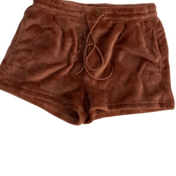 Miss Posh Soft Crop Lounge Active Wear Set Outfit Hoodie Shorts Medium - Picture 9 of 14